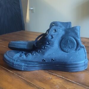 CONVERSE All-Star Chuck Taylor Black‎ Sneakers Women's Size 9.5